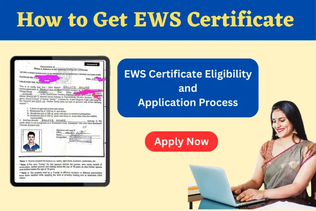 EWS Certificate Eligibility and Application Process