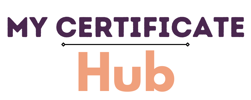 My Certificate Hub