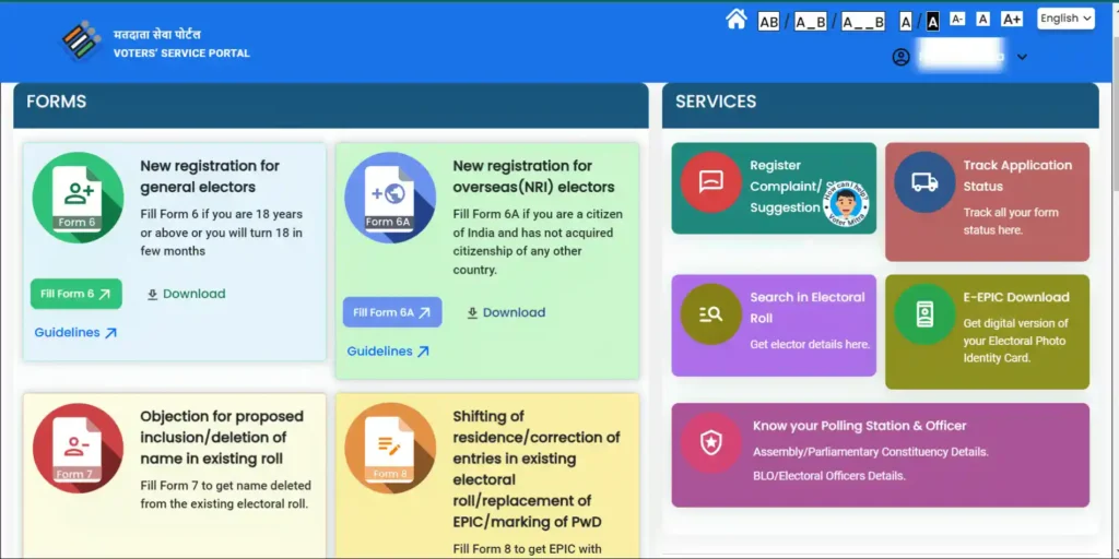 Voters ECI Portal