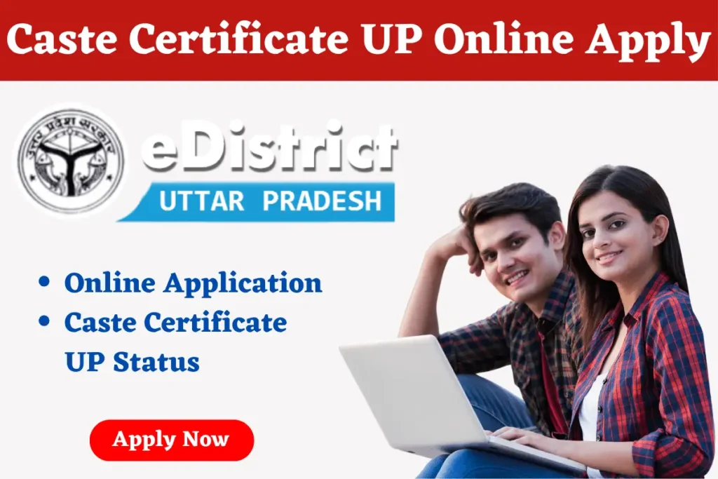 Caste Certificate UP Online Apply