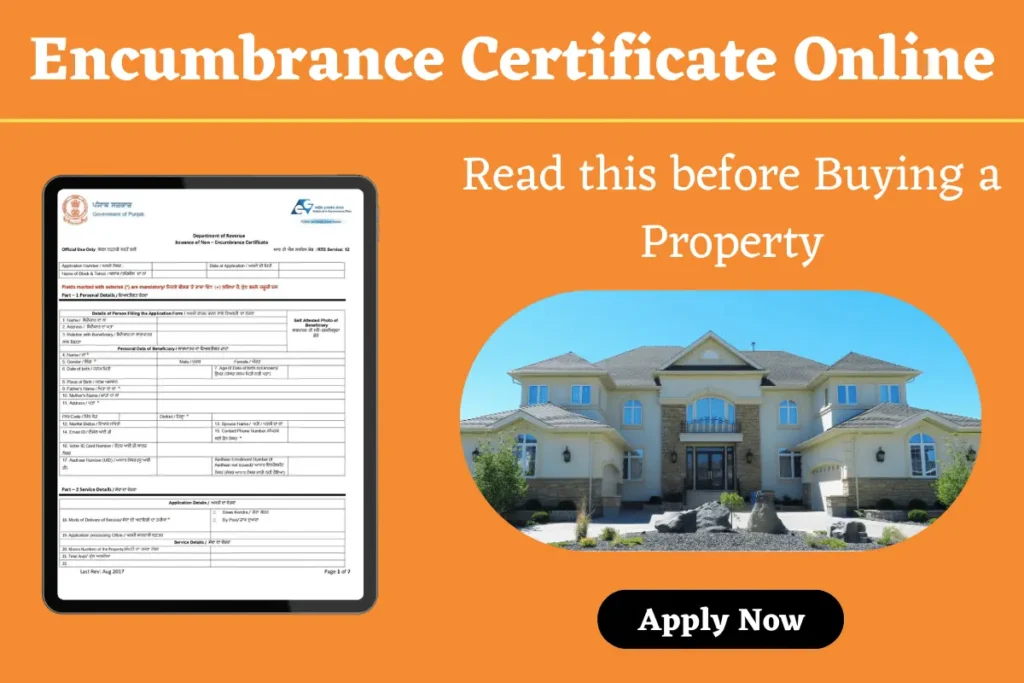 Encumbrance Certificate Online